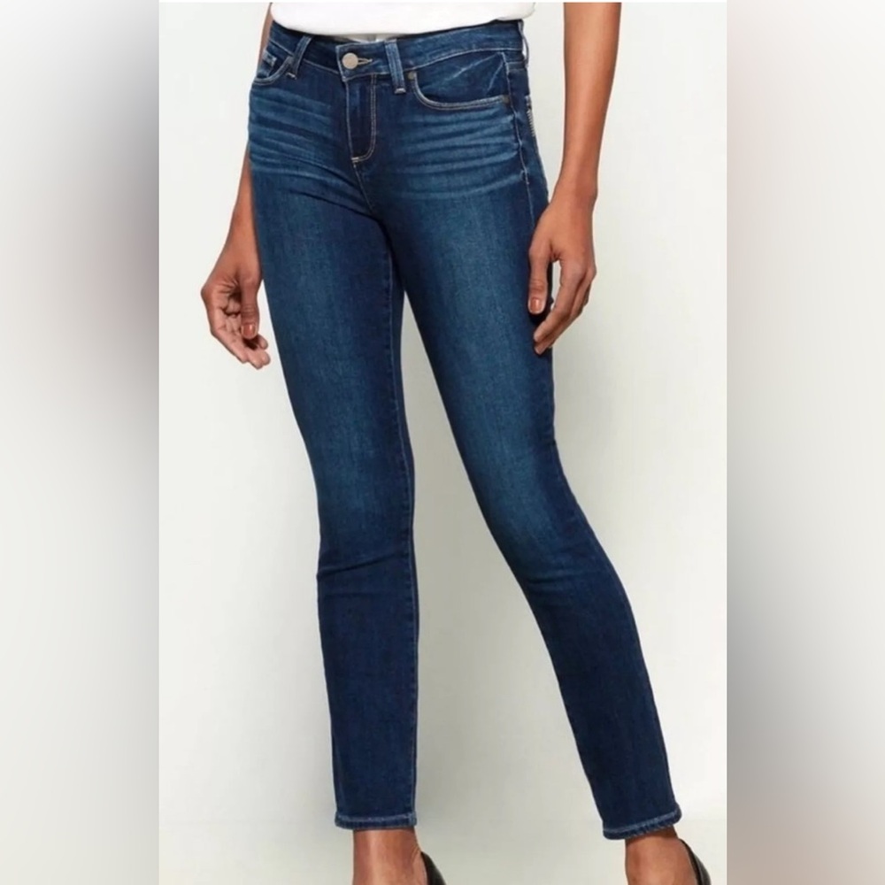 PAIGE SKYLINE SKINNY Jeans‎ Low Rise RAYON COTTON POLY SPANDEX Size 25